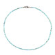 Blue Apatite Silver Necklace