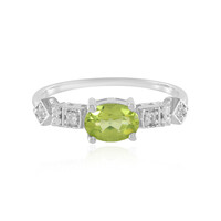 Peridot Silver Ring