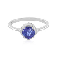 Tanzanite Silver Ring