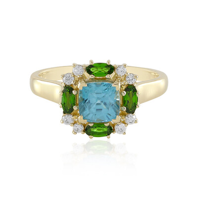 9K Ratanakiri Zircon Gold Ring (Adela Gold)