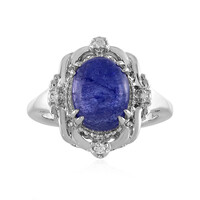 Tanzanite Silver Ring