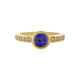 Tanzanite Silver Ring