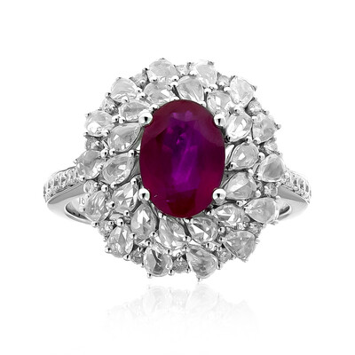 18K AAA Mozambique Ruby Gold Ring (CIRARI)