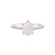 Rose Quartz Silver Ring