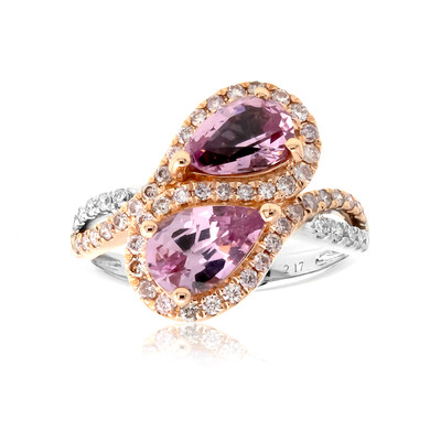 18K Pink Burmese Spinel Gold Ring (CIRARI)