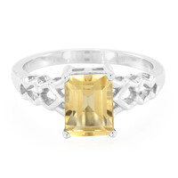 Citrine Silver Ring