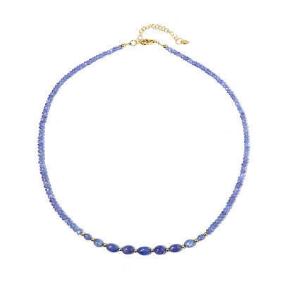 Tanzanite Silver Necklace