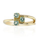 9K Nigerian Mint Green Beryl Gold Ring