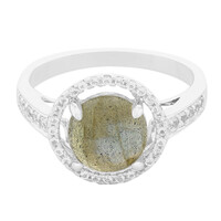 Labradorite Silver Ring