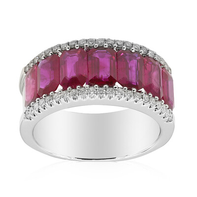 18K AAA Mozambique Ruby Gold Ring (CIRARI)