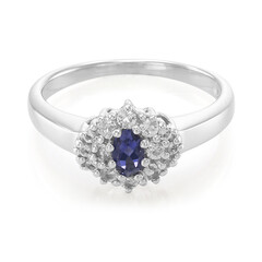 Ceylon Iolite Silver Ring