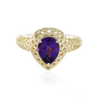 9K Uruguayan Amethyst Gold Ring (Ornaments by de Melo)