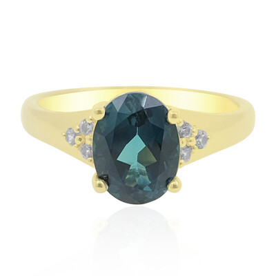 9K Brazilian Indicolite Gold Ring