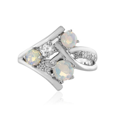 Welo Opal Silver Ring