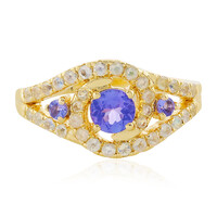 Tanzanite Silver Ring