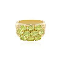 Peridot Silver Ring