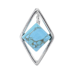 Turquoise Silver Pendant