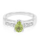 Manchurian Peridot Silver Ring