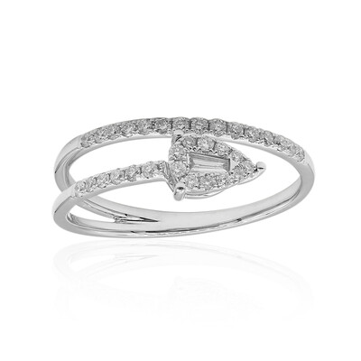 14K SI2 (H) Diamond Gold Ring (CIRARI)