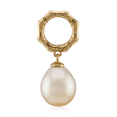 Kabira Golden South Sea Pearl Silver Pendant (TPC)