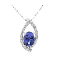 14K AAA Tanzanite Gold Necklace (CIRARI)