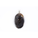 Praire Agate Silver Pendant