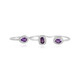 Siberian Amethyst Silver Ring (de Melo)