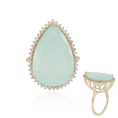 14K Paraiba Opal Gold Ring (AMAYANI)