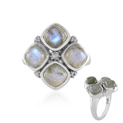 Blue Maniry Labradorite Silver Ring (KM by Juwelo)