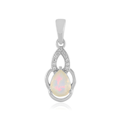 Welo Opal Silver Pendant