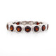 Mozambique Garnet Silver Ring