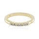 9K White Sapphire Gold Ring (Adela Gold)