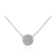 Zircon Silver Necklace