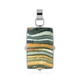 Zebra Jasper Silver Pendant (Bali Barong)