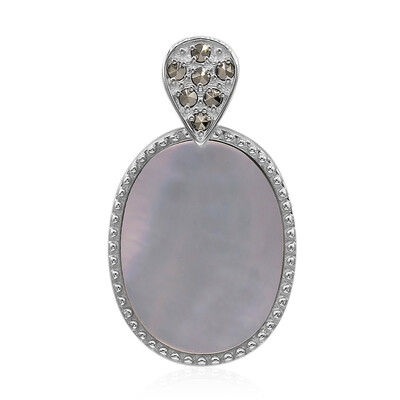 Mother of Pearl Silver Pendant (Annette classic)