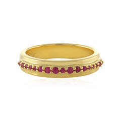 Ruby Silver Ring