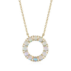 Welo Opal Silver Necklace