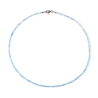 Brazilian Aquamarine Silver Necklace