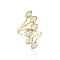 Welo Opal Silver Ring