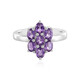 Amethyst Silver Ring